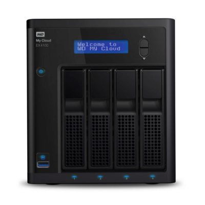 Western Digital My Cloud EX4100 16TB Network Attached Storage Device Western Digital My Cloud EX4100 16TB Network Attached Storage Device